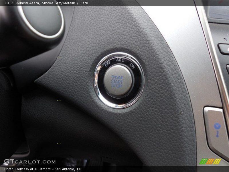 Smoke Gray Metallic / Black 2012 Hyundai Azera