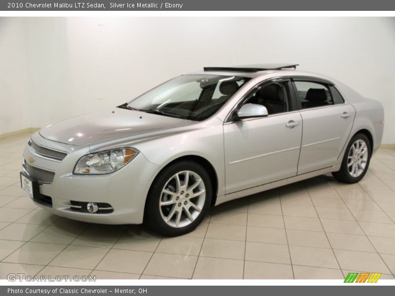 Silver Ice Metallic / Ebony 2010 Chevrolet Malibu LTZ Sedan