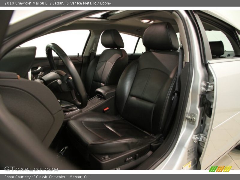 Silver Ice Metallic / Ebony 2010 Chevrolet Malibu LTZ Sedan