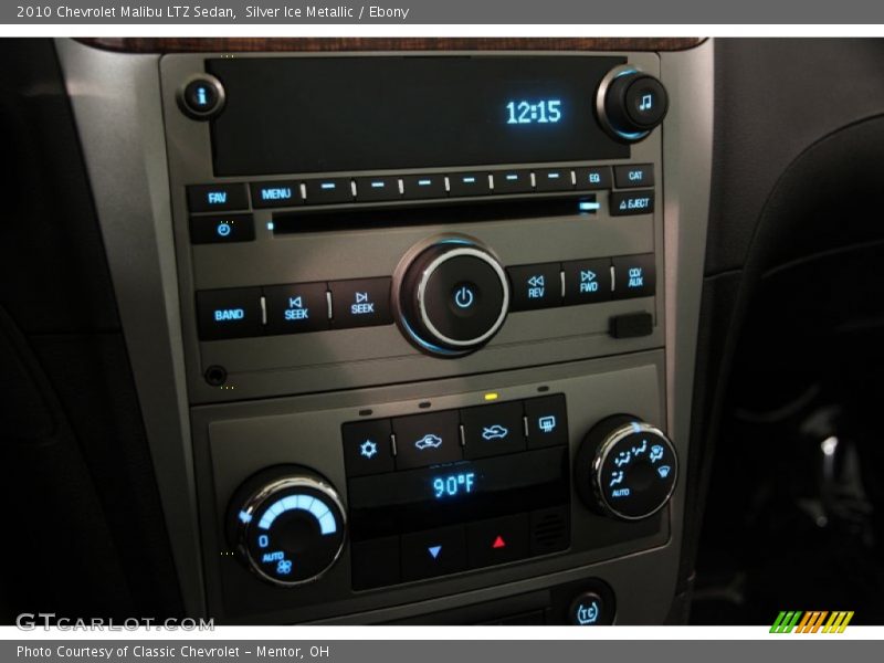 Silver Ice Metallic / Ebony 2010 Chevrolet Malibu LTZ Sedan