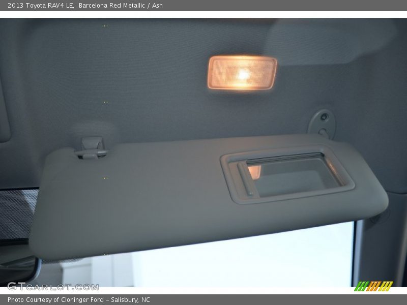 Barcelona Red Metallic / Ash 2013 Toyota RAV4 LE