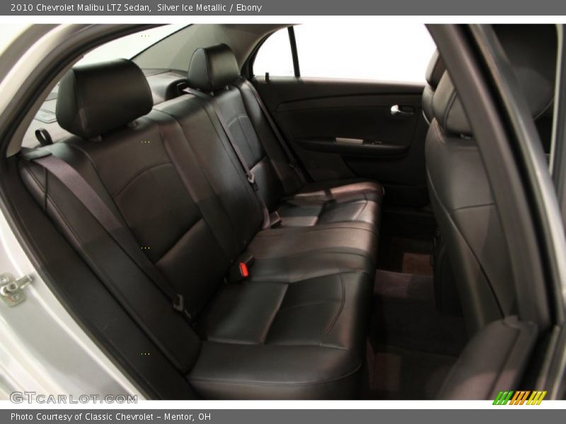 Silver Ice Metallic / Ebony 2010 Chevrolet Malibu LTZ Sedan