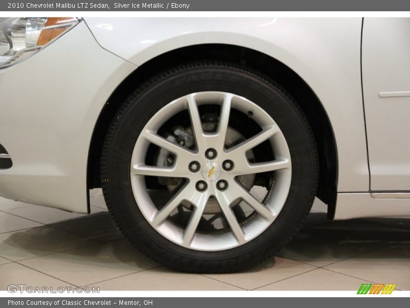 Silver Ice Metallic / Ebony 2010 Chevrolet Malibu LTZ Sedan