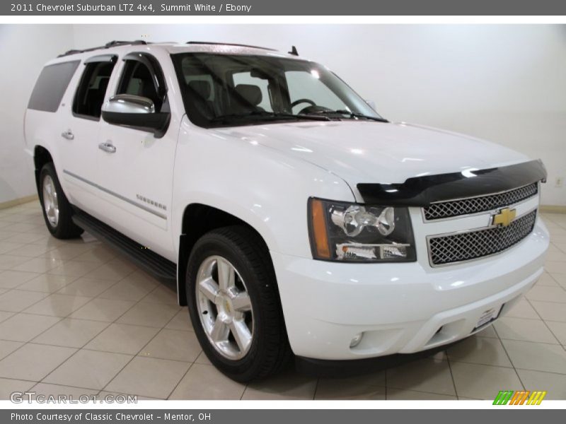 Summit White / Ebony 2011 Chevrolet Suburban LTZ 4x4