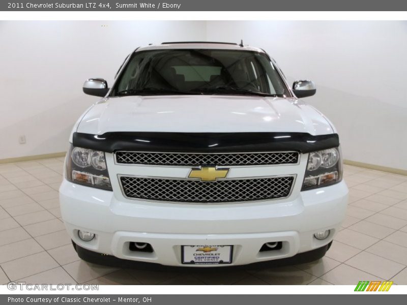 Summit White / Ebony 2011 Chevrolet Suburban LTZ 4x4