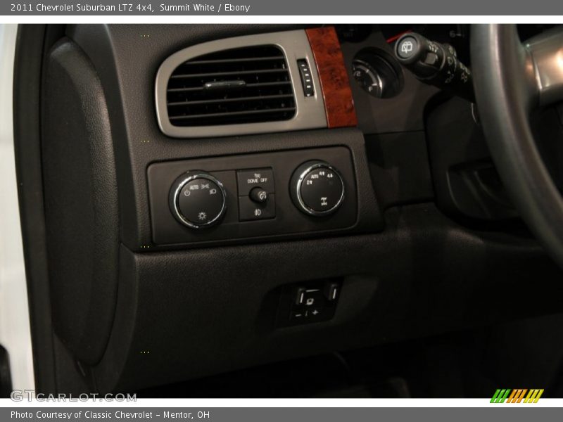 Summit White / Ebony 2011 Chevrolet Suburban LTZ 4x4