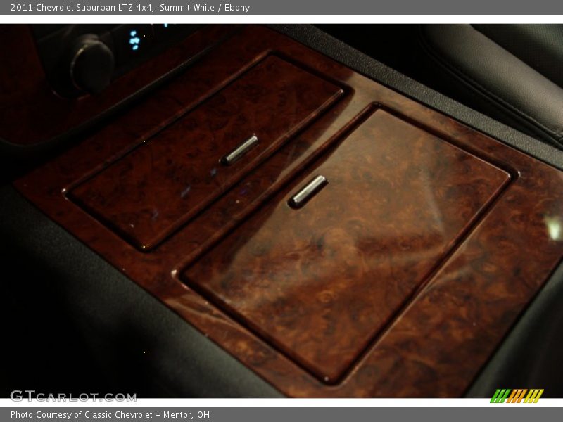 Summit White / Ebony 2011 Chevrolet Suburban LTZ 4x4