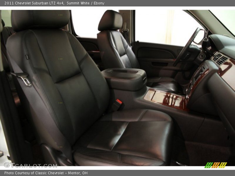 Summit White / Ebony 2011 Chevrolet Suburban LTZ 4x4
