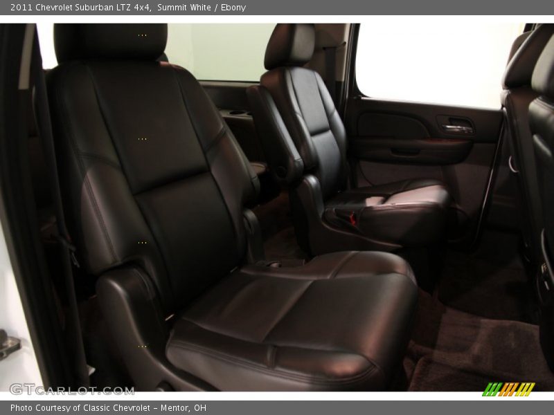 Summit White / Ebony 2011 Chevrolet Suburban LTZ 4x4