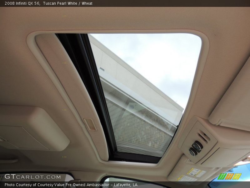 Tuscan Pearl White / Wheat 2008 Infiniti QX 56