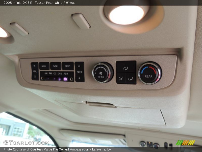 Tuscan Pearl White / Wheat 2008 Infiniti QX 56