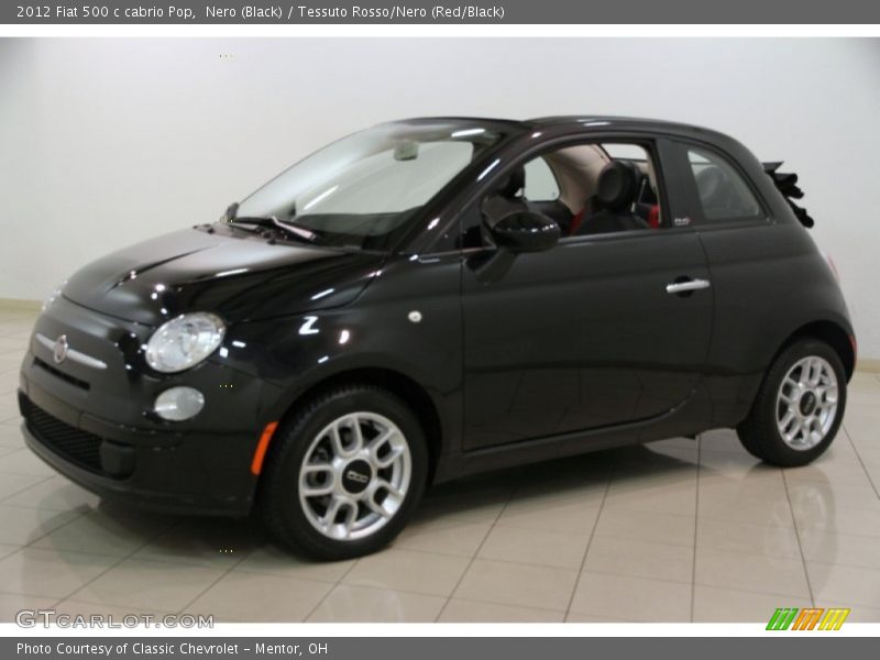  2012 500 c cabrio Pop Nero (Black)