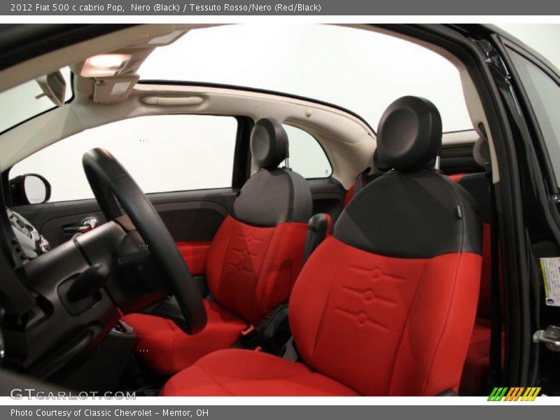 Sunroof of 2012 500 c cabrio Pop