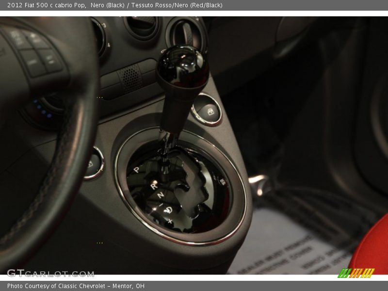  2012 500 c cabrio Pop 6 Speed Auto Stick Automatic Shifter