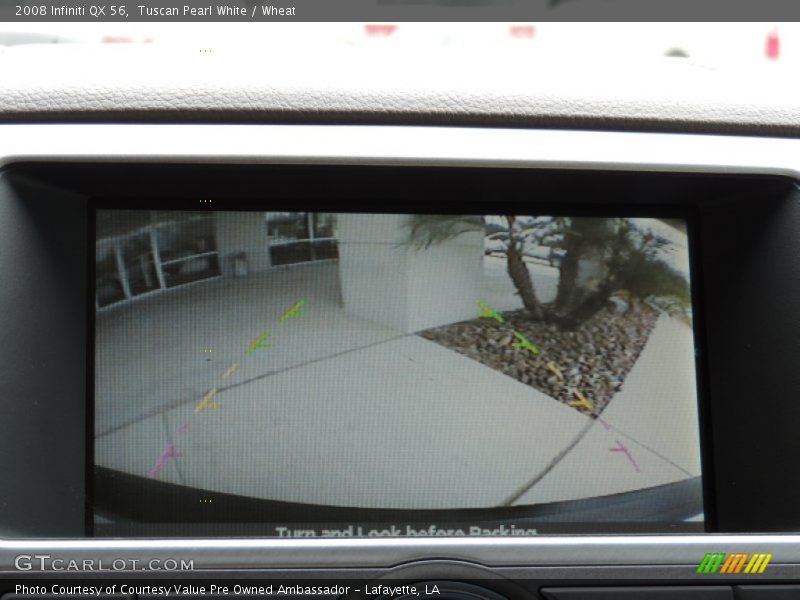 Tuscan Pearl White / Wheat 2008 Infiniti QX 56