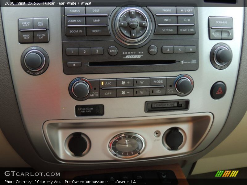 Tuscan Pearl White / Wheat 2008 Infiniti QX 56