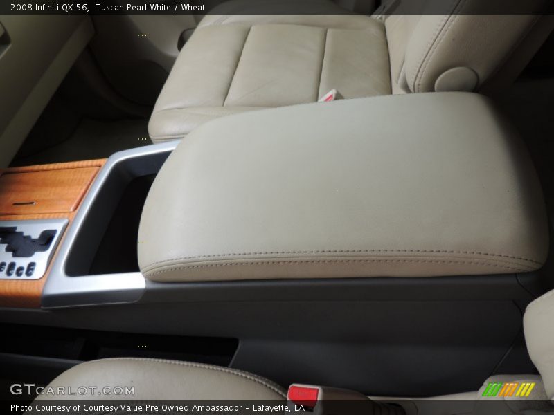 Tuscan Pearl White / Wheat 2008 Infiniti QX 56