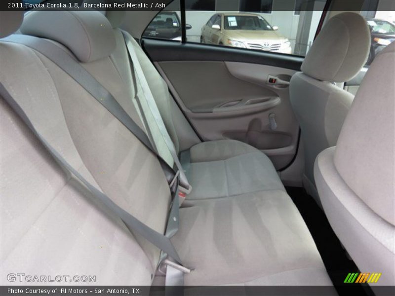 Barcelona Red Metallic / Ash 2011 Toyota Corolla 1.8