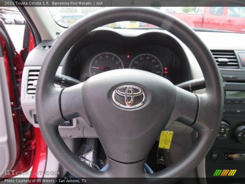 Barcelona Red Metallic / Ash 2011 Toyota Corolla 1.8