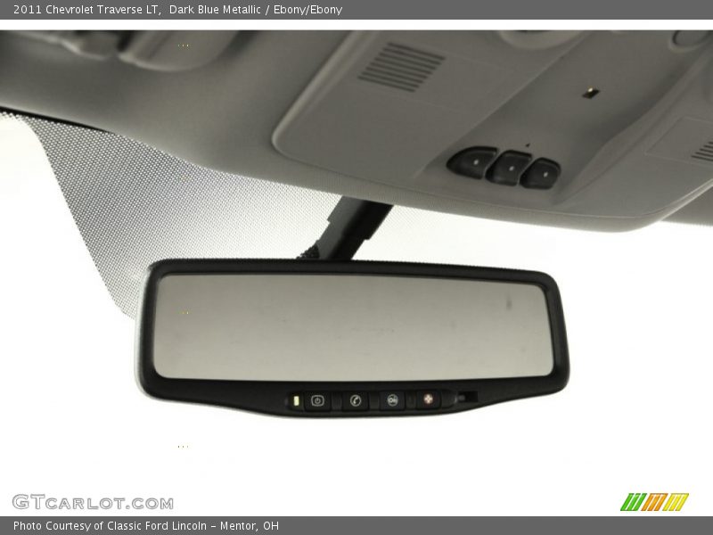 Dark Blue Metallic / Ebony/Ebony 2011 Chevrolet Traverse LT