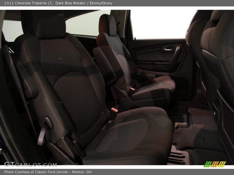 Dark Blue Metallic / Ebony/Ebony 2011 Chevrolet Traverse LT