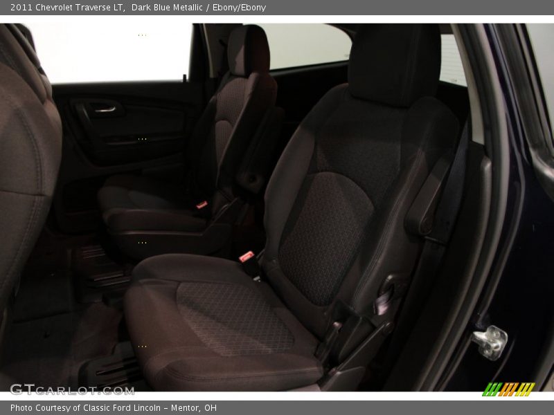 Dark Blue Metallic / Ebony/Ebony 2011 Chevrolet Traverse LT