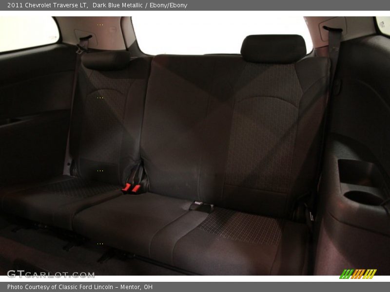 Dark Blue Metallic / Ebony/Ebony 2011 Chevrolet Traverse LT