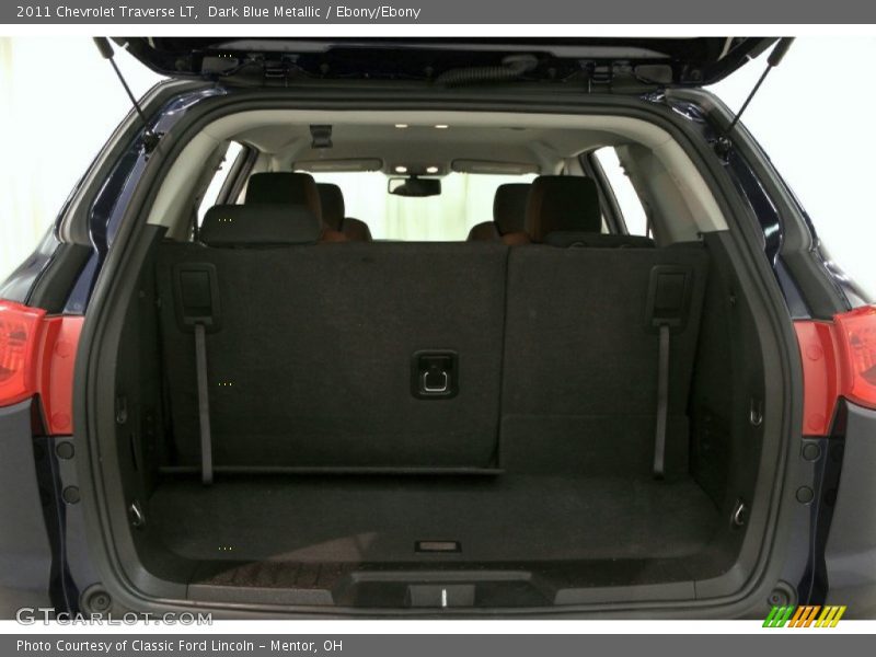Dark Blue Metallic / Ebony/Ebony 2011 Chevrolet Traverse LT