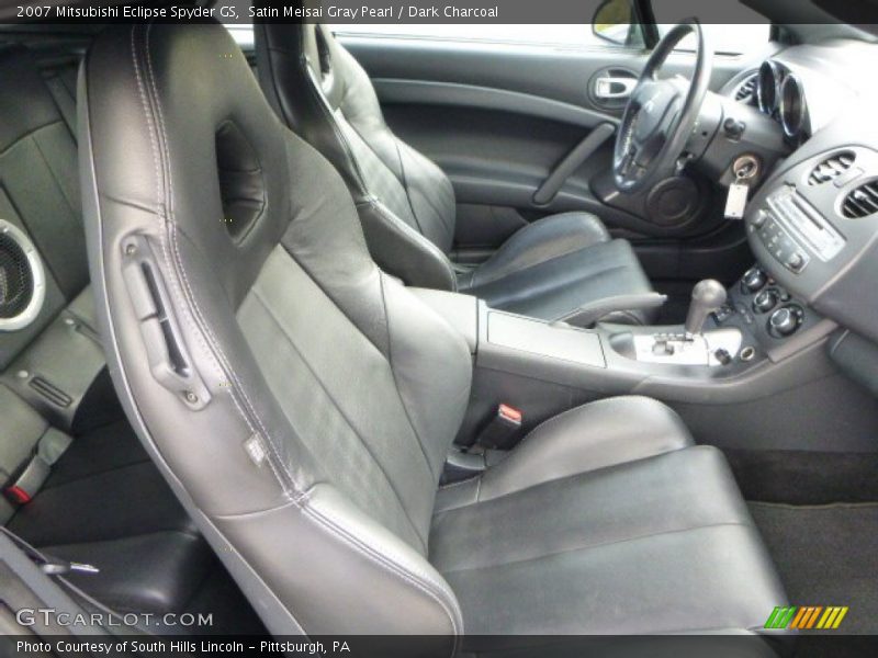 Satin Meisai Gray Pearl / Dark Charcoal 2007 Mitsubishi Eclipse Spyder GS
