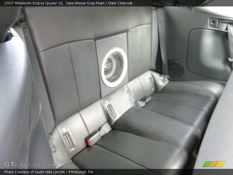 Satin Meisai Gray Pearl / Dark Charcoal 2007 Mitsubishi Eclipse Spyder GS