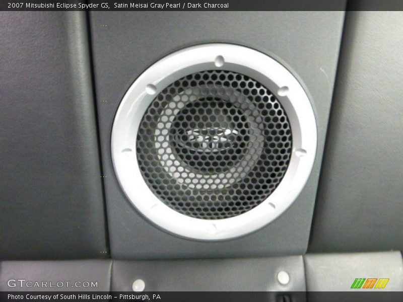 Satin Meisai Gray Pearl / Dark Charcoal 2007 Mitsubishi Eclipse Spyder GS