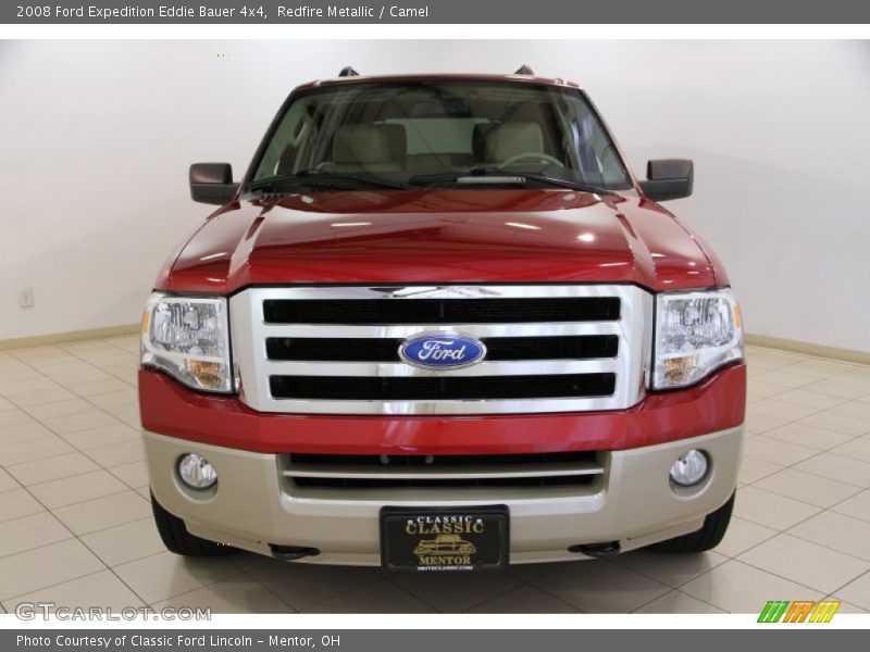 Redfire Metallic / Camel 2008 Ford Expedition Eddie Bauer 4x4