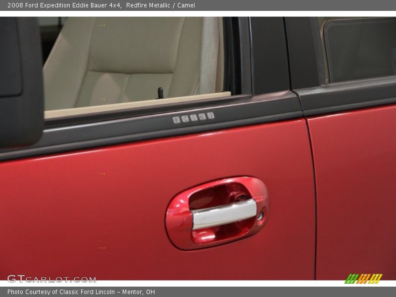 Redfire Metallic / Camel 2008 Ford Expedition Eddie Bauer 4x4