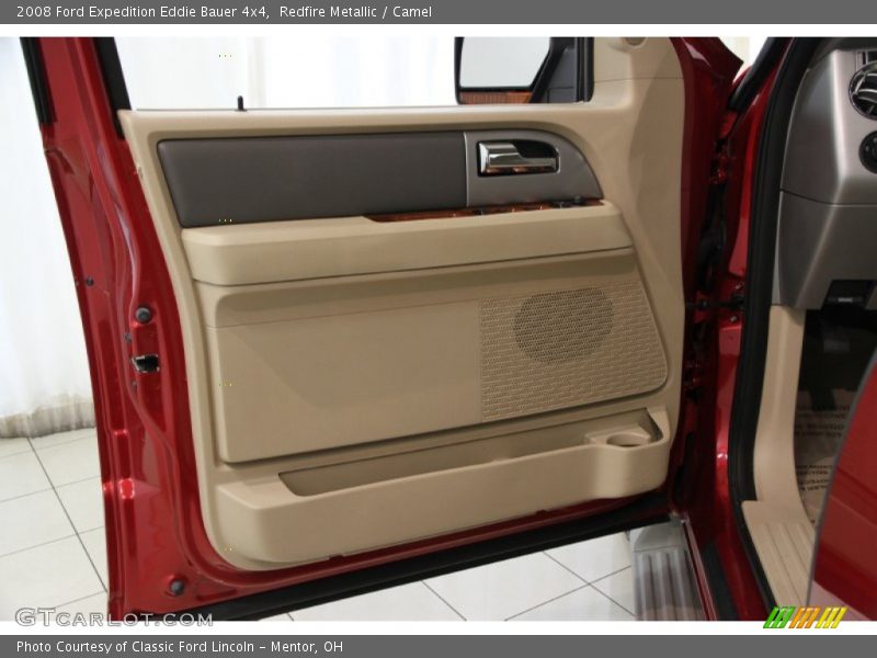 Redfire Metallic / Camel 2008 Ford Expedition Eddie Bauer 4x4