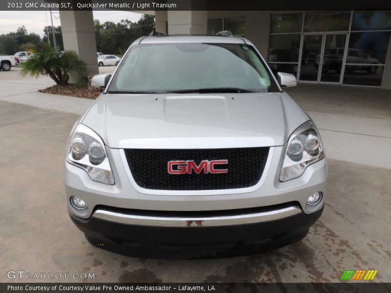 Quicksilver Metallic / Light Titanium 2012 GMC Acadia SLT