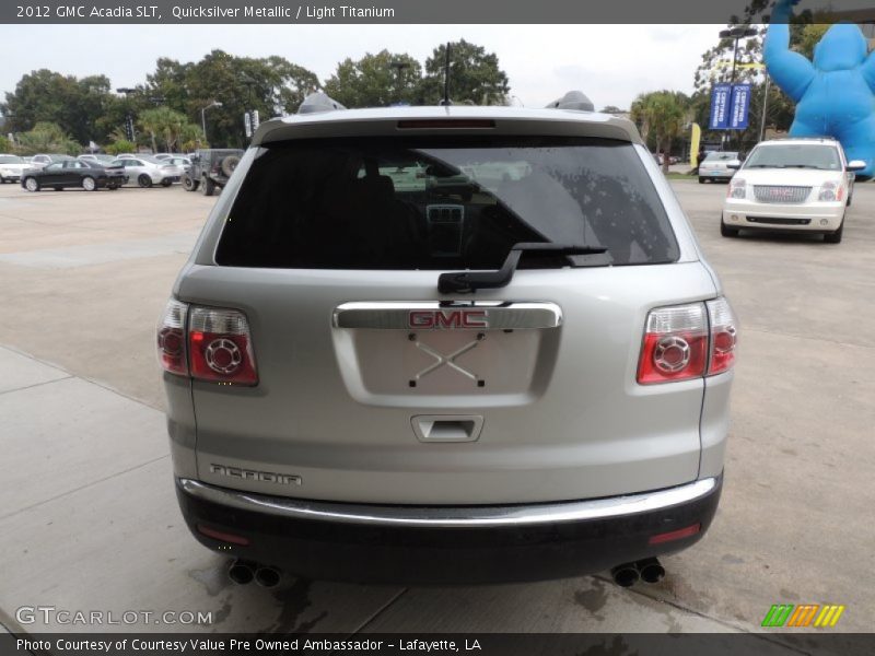 Quicksilver Metallic / Light Titanium 2012 GMC Acadia SLT
