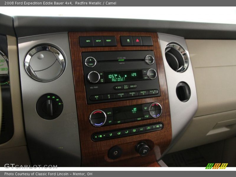Redfire Metallic / Camel 2008 Ford Expedition Eddie Bauer 4x4