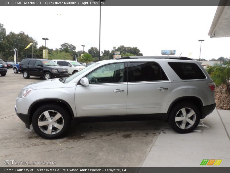 Quicksilver Metallic / Light Titanium 2012 GMC Acadia SLT