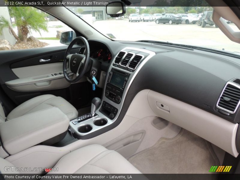 Quicksilver Metallic / Light Titanium 2012 GMC Acadia SLT