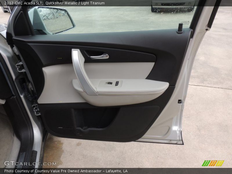 Quicksilver Metallic / Light Titanium 2012 GMC Acadia SLT