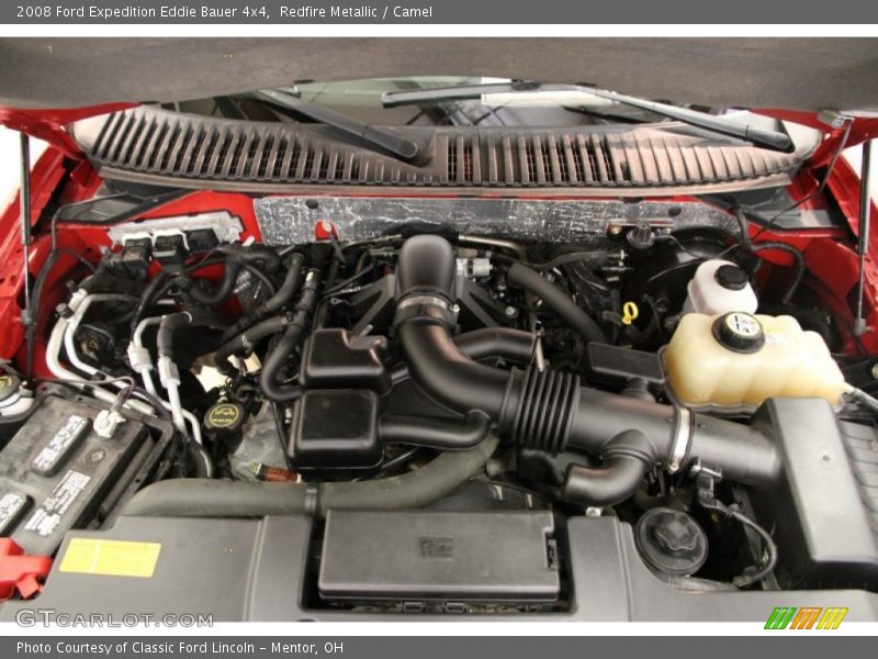 Redfire Metallic / Camel 2008 Ford Expedition Eddie Bauer 4x4