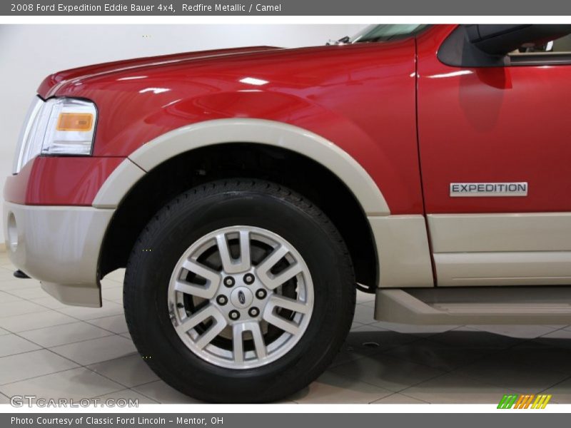 Redfire Metallic / Camel 2008 Ford Expedition Eddie Bauer 4x4