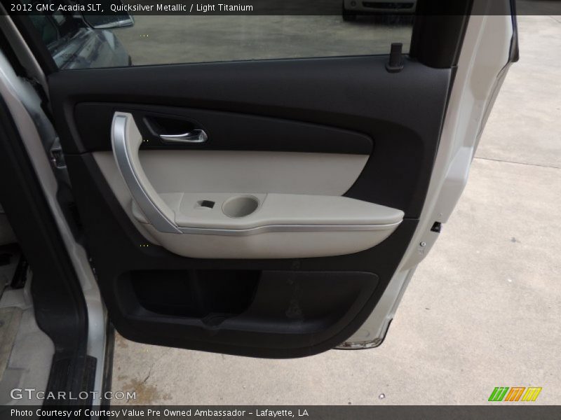 Quicksilver Metallic / Light Titanium 2012 GMC Acadia SLT