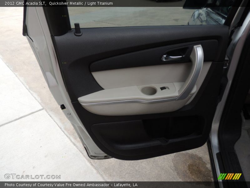 Quicksilver Metallic / Light Titanium 2012 GMC Acadia SLT