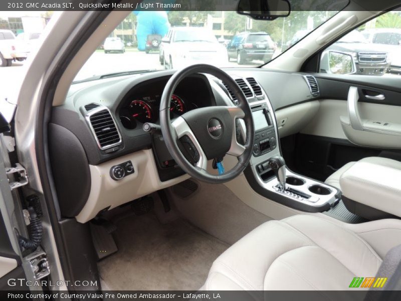Quicksilver Metallic / Light Titanium 2012 GMC Acadia SLT