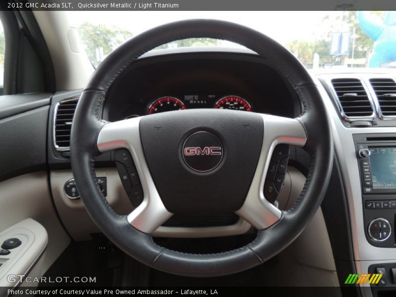 Quicksilver Metallic / Light Titanium 2012 GMC Acadia SLT