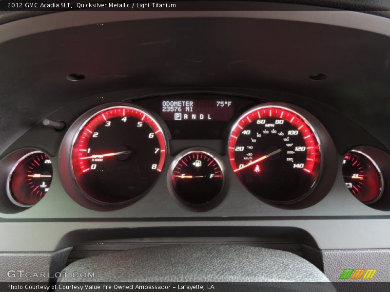 Quicksilver Metallic / Light Titanium 2012 GMC Acadia SLT