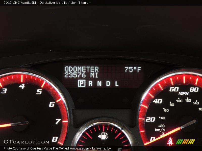 Quicksilver Metallic / Light Titanium 2012 GMC Acadia SLT
