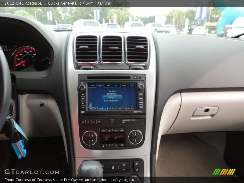 Quicksilver Metallic / Light Titanium 2012 GMC Acadia SLT