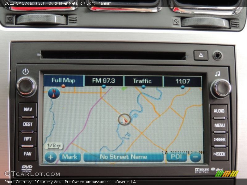 Quicksilver Metallic / Light Titanium 2012 GMC Acadia SLT
